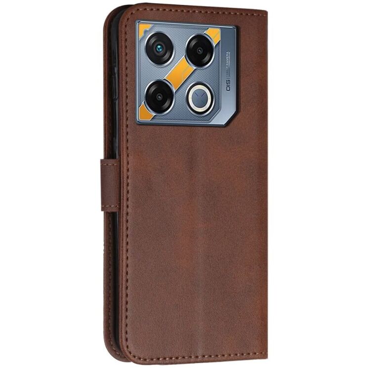 Чехол-книжка UniCase Jet Cover для Infinix GT 20 Pro - Brown: фото 5 из 10