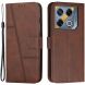Чехол-книжка UniCase Jet Cover для Infinix GT 20 Pro - Brown (356017Z). Фото 1 из 10
