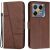Чехол-книжка UniCase Jet Cover для Infinix GT 20 Pro - Brown: фото 1 из 10