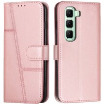 Чехол-книжка UniCase Jet Cover для Infinix Hot 50 Pro - Rose Gold: фото 1 из 10