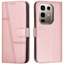 Чехол-книжка UniCase Jet Cover для Infinix Note 50 / Note 50 Pro - Rose Gold: фото 1 из 10