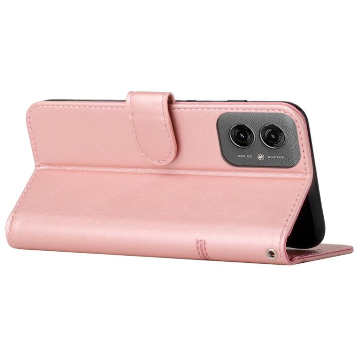 Чехол-книжка UniCase Jet Cover для Motorola Moto G55 - Rose Gold: фото 3 из 10