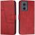 Чохол-книжка UniCase Jet Cover для Motorola Moto G85 - Red: фото 1 з 10