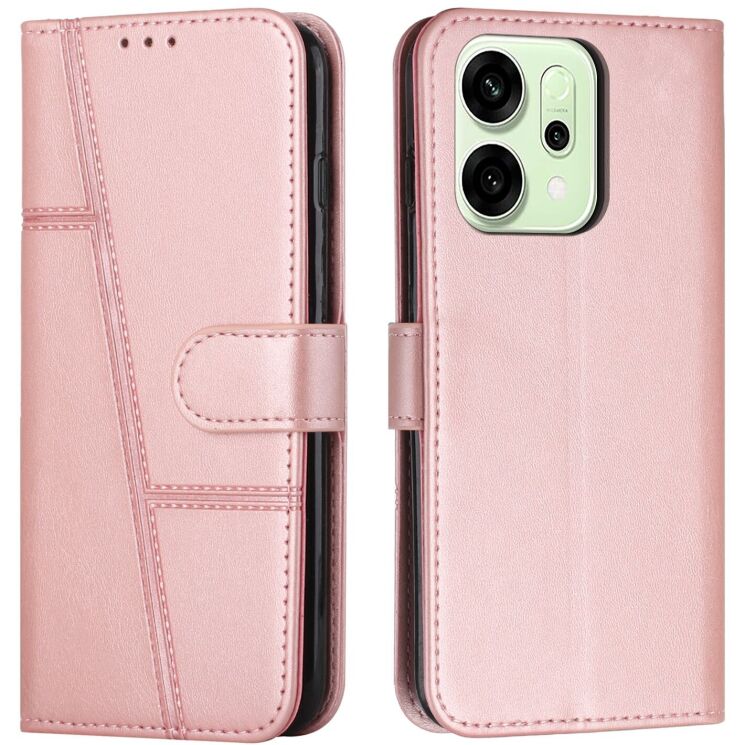 Чохол-книжка UniCase Jet Cover для OPPO Reno 14 F/FS - Rose Gold: фото 1 з 10
