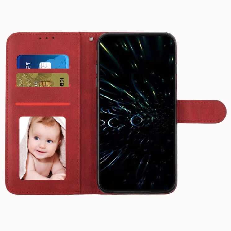 Чехол-книжка UniCase Jet Cover для Samsung Galaxy M35 (M356) - Red: фото 2 из 10