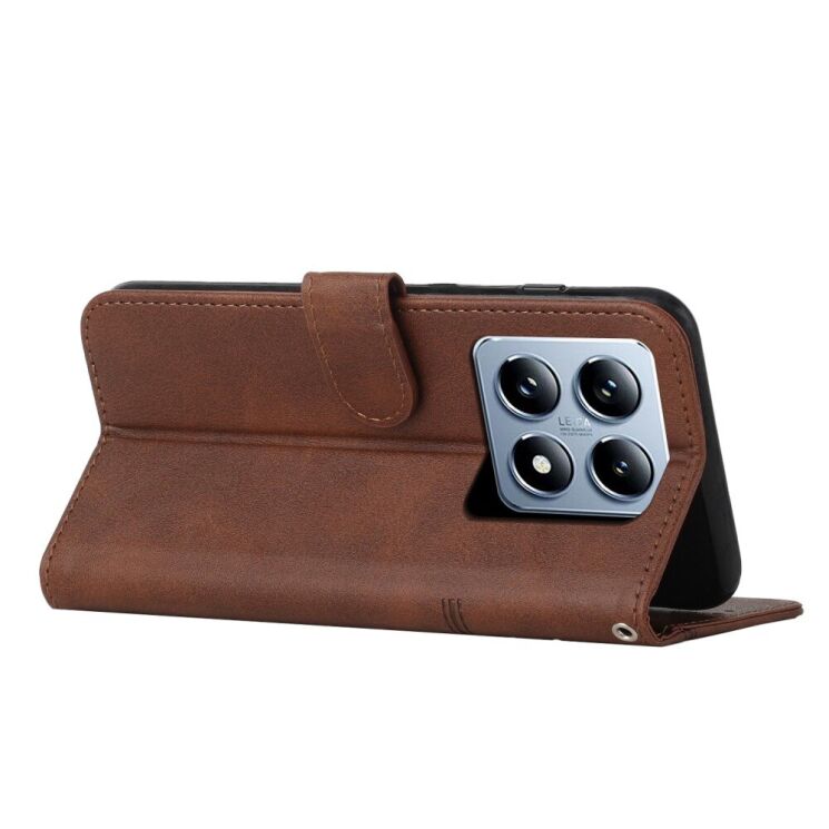 Чохол-книжка UniCase Jet Cover для Xiaomi 14T - Brown: фото 3 з 10