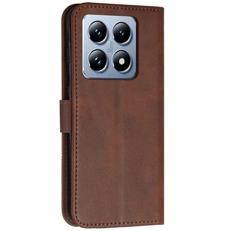 Чохол-книжка UniCase Jet Cover для Xiaomi 14T - Brown: фото 5 з 10