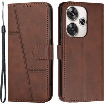 Чехол-книжка UniCase Jet Cover для Xiaomi Poco F6 - Brown: фото 1 из 10