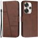 Чохол-книжка UniCase Jet Cover для Xiaomi Poco F6 - Brown (355020Z). Фото 1 з 10