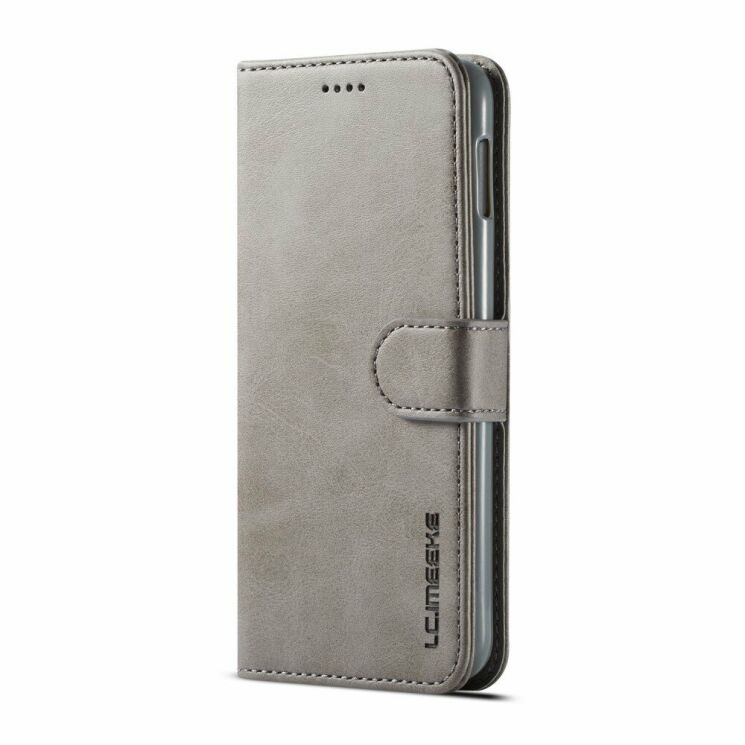 Чехол LC.IMEEKE Wallet Case для Samsung Galaxy S10e (G970) - Grey: фото 2 из 8