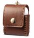 Чехол PEELCAS Leather Protective Case для Apple AirPods 1 / 2 / AirPods - Brown (247311Z). Фото 1 из 8