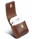 Чехол PEELCAS Leather Protective Case для Apple AirPods 1 / 2 / AirPods - Brown (247311Z). Фото 3 из 8