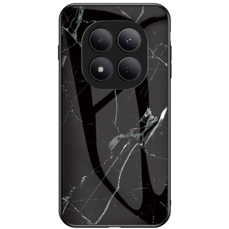 Чохол з малюнком Deexe Gradient Pattern для Xiaomi Redmi Note 15 Pro 5G - Black: фото 1 з 7