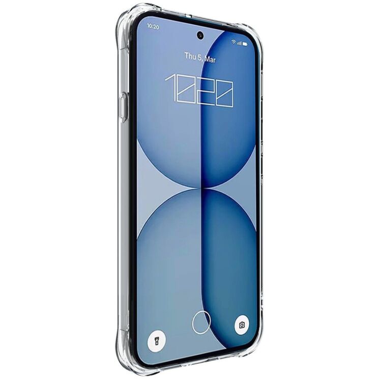 Чохол з посиленими кутами IMAK Airbag MAX Case для Nothing Phone (4a) - Transparent (411306T) Чохол з посиленими кутами IMAK Airbag MAX Case для Nothing Phone (4a) - Transparent: фото 2 з 10