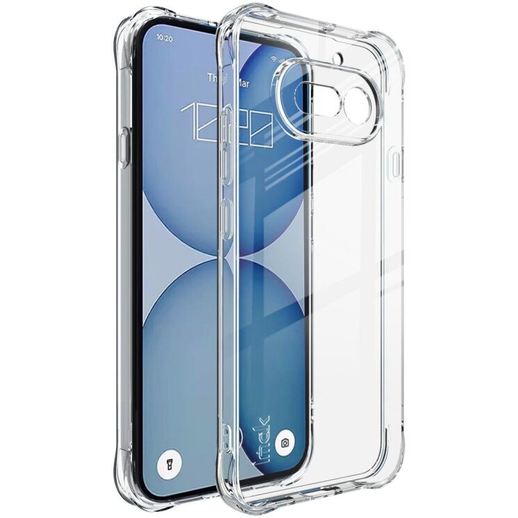 Чохол з посиленими кутами IMAK Airbag MAX Case для Nothing Phone (4a) - Transparent (411306T) Чохол з посиленими кутами IMAK Airbag MAX Case для Nothing Phone (4a) - Transparent: фото 1 з 10