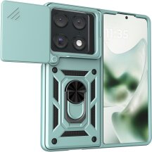 Чехол с защитой камеры Deexe Armor Shield для Motorola Razr Fold - Green: фото 1 из 9