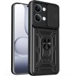Чехол с защитой камеры Deexe Armor Shield для Xiaomi Poco X8 Pro Max - Black (408932B)