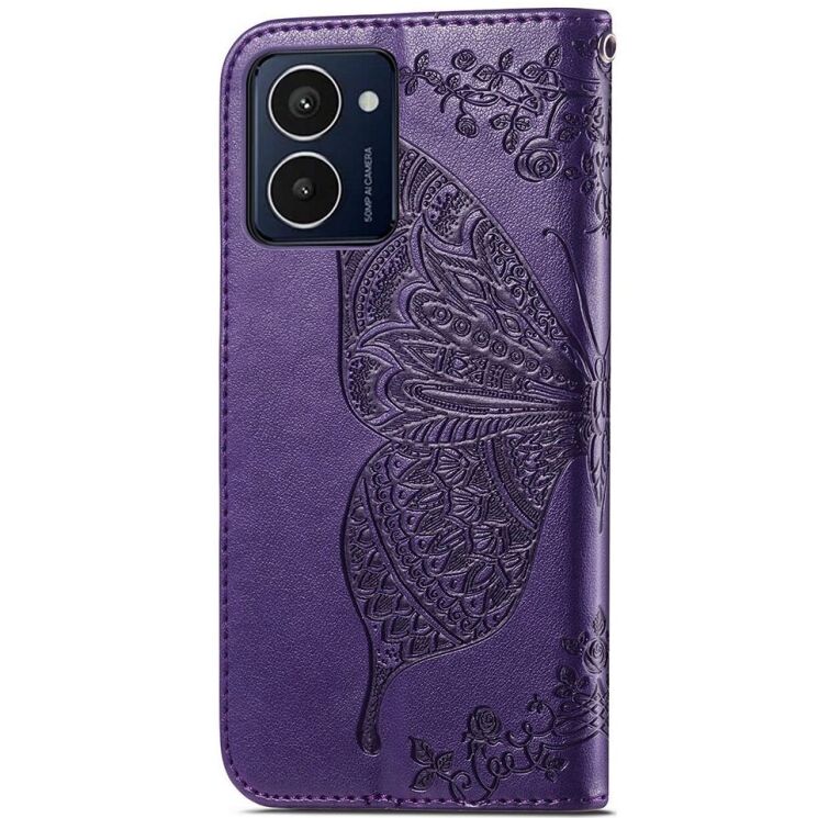 Чехол UniCase Butterfly Pattern для HMD Pulse Pro - Dark Purple: фото 4 из 5