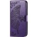 Чехол UniCase Butterfly Pattern для HMD Pulse Pro - Dark Purple (354517DV). Фото 5 из 5