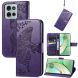 Чехол UniCase Butterfly Pattern для Motorola Moto G75 - Dark Purple (367821DV). Фото 4 из 10