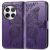 Чехол UniCase Butterfly Pattern для OnePlus 12 - Dark Purple: фото 1 из 8