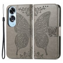 Чехол UniCase Butterfly Pattern для OPPO A60 - Grey: фото 1 из 7