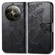 Чехол UniCase Butterfly Pattern для Realme 12 Pro / 12 Pro+ - Black (348927B)