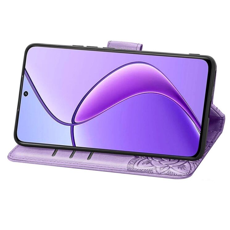 Чехол UniCase Butterfly Pattern для Realme 12 5G - Light Purple: фото 3 из 8