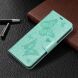 Чехол UniCase Butterfly Pattern для Samsung Galaxy S21 FE (G990) - Green (230621G). Фото 5 из 10