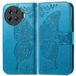 Чехол UniCase Butterfly Pattern для TECNO Spark 20 Pro+ - Blue (351216L)
