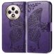 Чехол UniCase Butterfly Pattern для TECNO Spark 30C - Dark Purple (361714DV). Фото 1 из 10