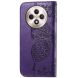 Чехол UniCase Butterfly Pattern для TECNO Spark 30C - Dark Purple (361714DV). Фото 6 из 10