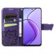 Чехол UniCase Butterfly Pattern для TECNO Spark 30C - Dark Purple (361714DV). Фото 2 из 10