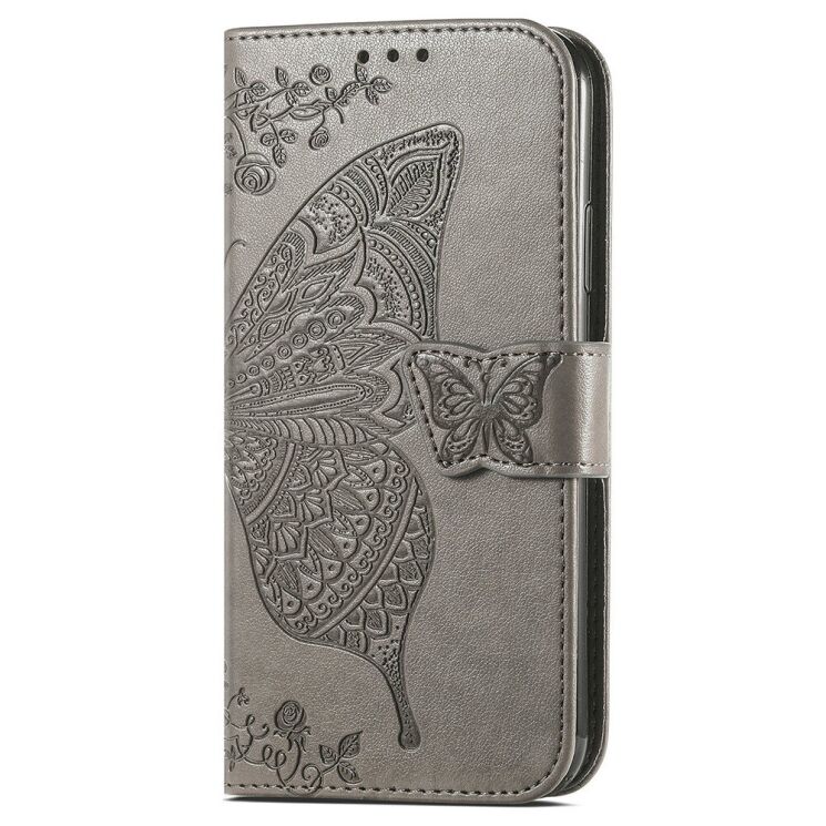 Чехол UniCase Butterfly Pattern для Xiaomi 14 - Grey: фото 5 из 5