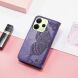 Чехол UniCase Butterfly Pattern для Xiaomi Redmi Note 14 4G - Dark Purple (373474DV). Фото 6 из 11