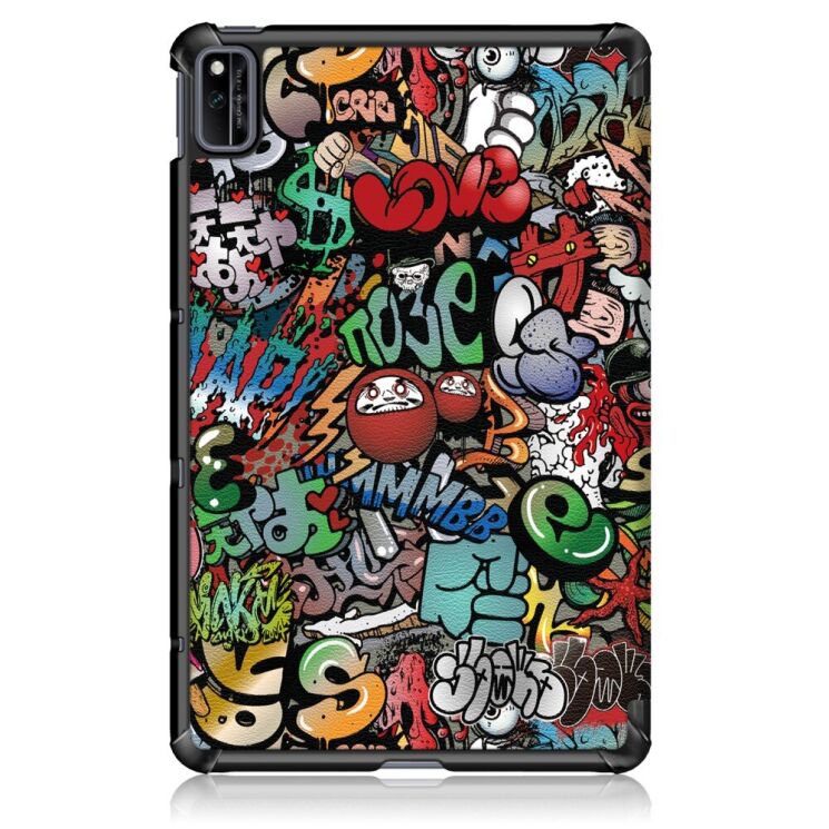 Чехол UniCase Life Style для Huawei MatePad 10.4 (2020/2022) - Cartoon Graffiti: фото 4 из 8