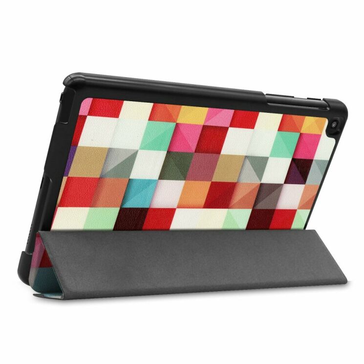 Чохол UniCase Life Style для Samsung Galaxy Tab A 8.0 (2019) - Colorful Check: фото 5 з 8