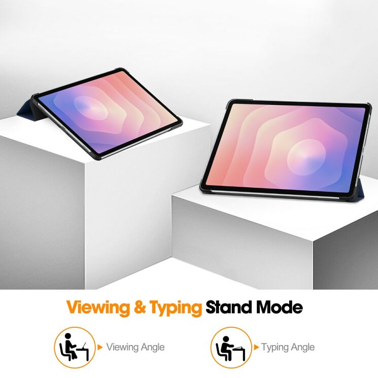 Чохол UniCase Slim для Samsung Galaxy Tab S11 (X730/X736) - Black: фото 5 з 8