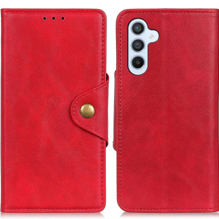 Чохол UniCase Vintage Wallet для Samsung Galaxy M14 (M146) - Red: фото 1 з 8