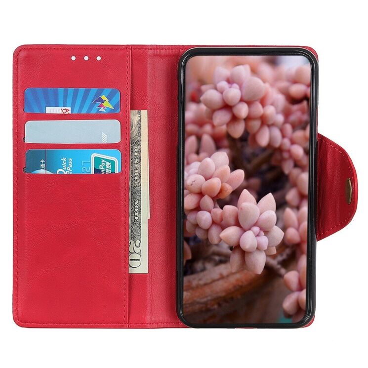 Чохол UniCase Vintage Wallet для Samsung Galaxy M14 (M146) - Red: фото 3 з 8