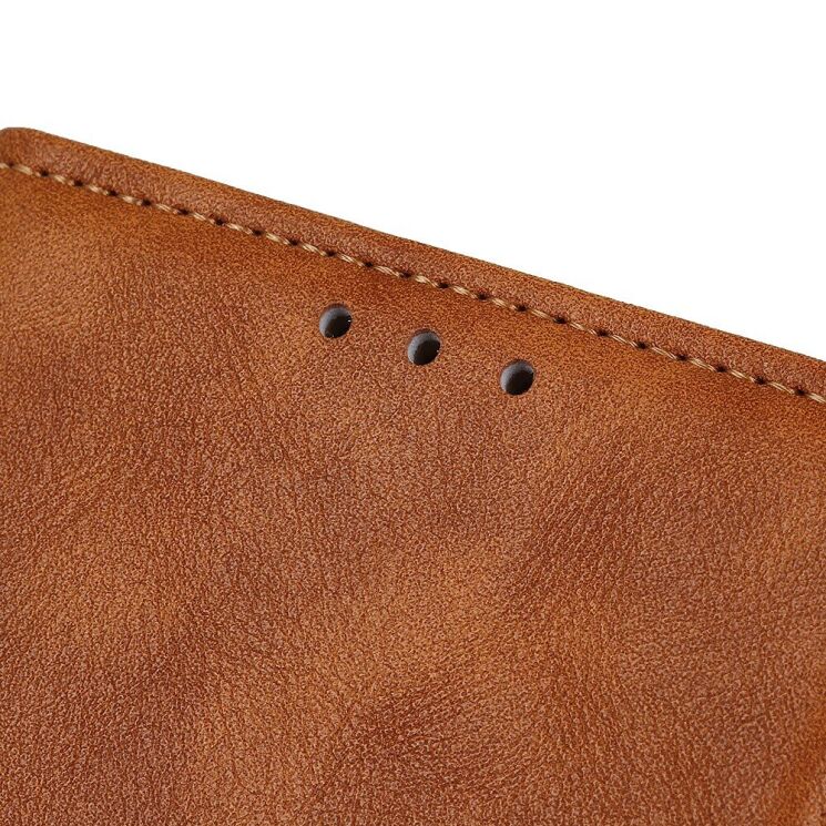 Чехол UniCase Vintage Wallet для Xiaomi Mi Note 10 Lite - Brown: фото 9 из 12