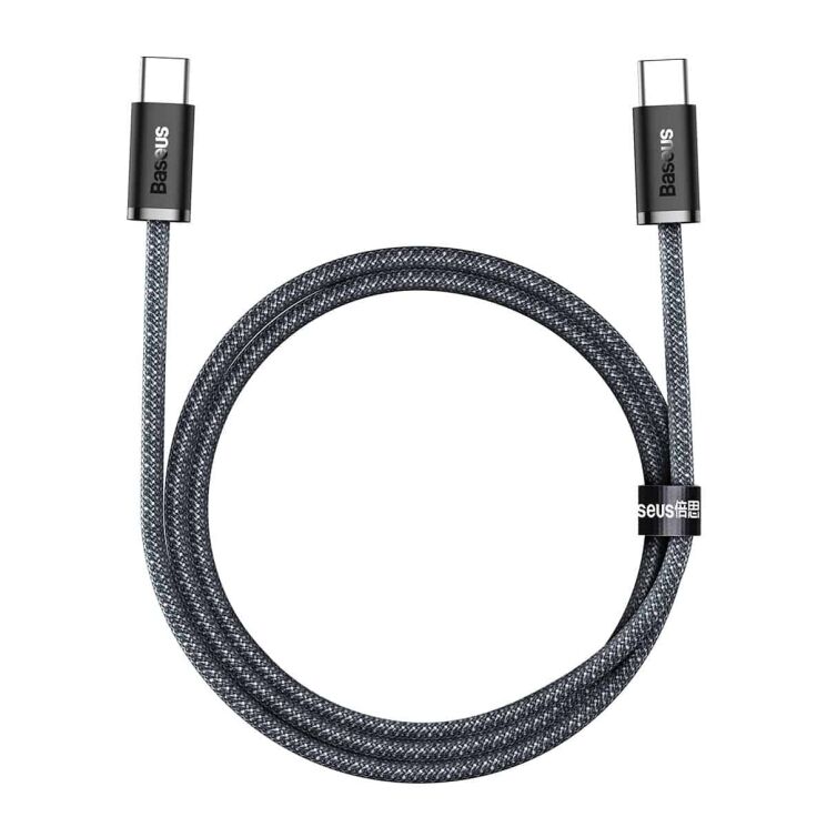 Кабель Baseus Dynamic Series Type-C to Type-C (100W, 1m) CALD000216 - Gray: фото 1 з 19