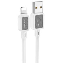 Кабель Hoco X108 Benefit USB to Lightning (2.4A, 1m) - White: фото 1 з 4