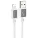 Кабель Hoco X108 Benefit USB to Lightning (2.4A, 1m) - White (896298W). Фото 1 з 4