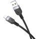 Кабель Hoco X109 USB to Lightning (2.4A, 3m) - Black (896463B). Фото 4 из 8