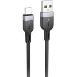 Кабель Hoco X109 USB to Lightning (2.4A, 3m) - Black: фото 1 з 8