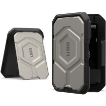 Кардхолдер URBAN ARMOR GEAR (UAG) Magnetic Wallet With Stand (964442114040) - Black / Titanium: фото 1 из 10