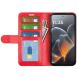 Классический чехол-книжка Deexe Wallet Style для Motorola Signature - Red (407612R). Фото 2 из 6