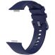 Комплект (чехол и ремешок) Deexe Silicone Set для Huawei Watch Fit 3 - Navy Blue (357102DB). Фото 4 из 9