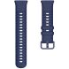 Комплект (чехол и ремешок) Deexe Silicone Set для Huawei Watch Fit 3 - Navy Blue (357102DB). Фото 5 из 9